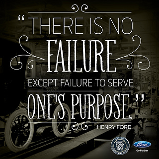 there is no- failure except failure to serve ones purpose